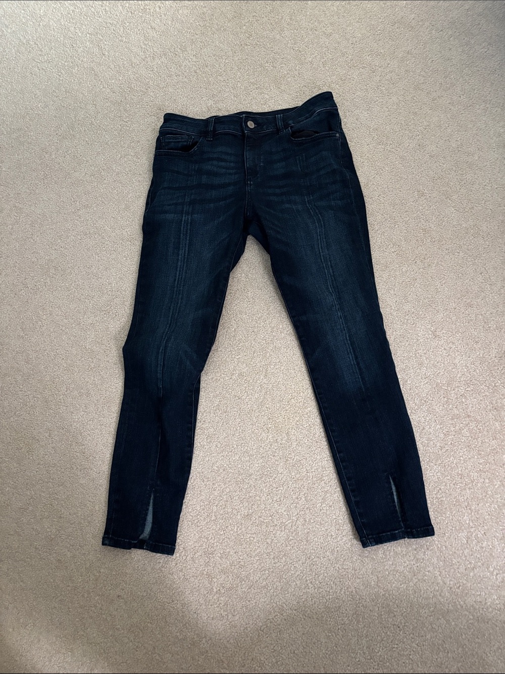 Women's Dark Blue Stretch Skinny Jeans dl1961 size 28